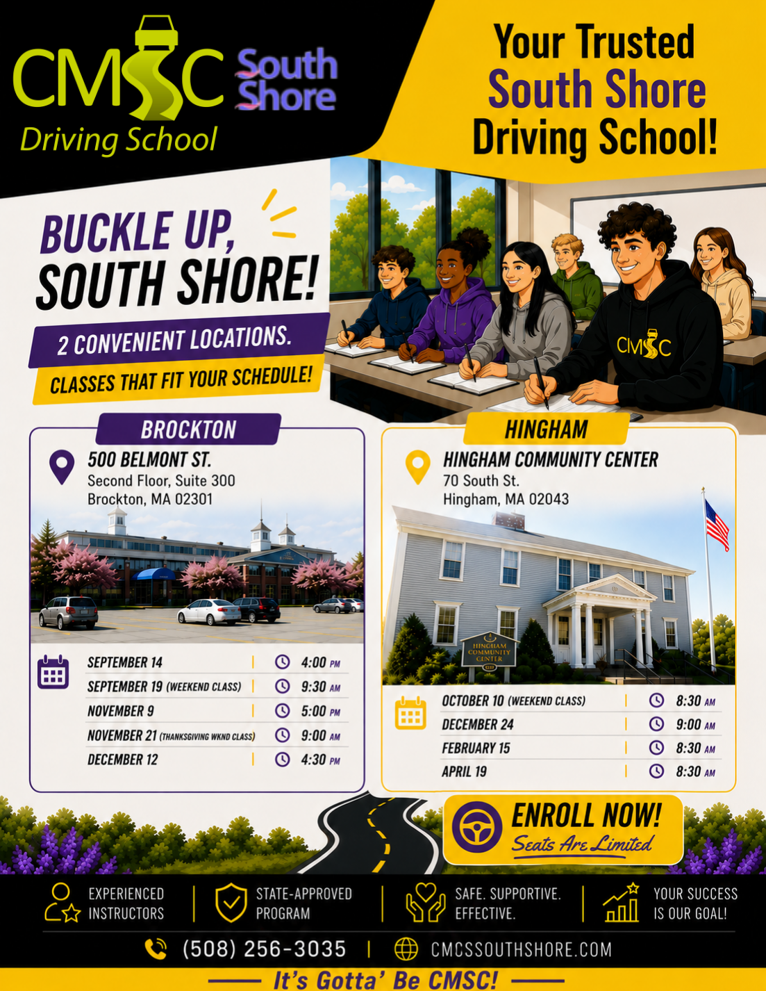 South Shore Classes Flyer Web 9-3-26